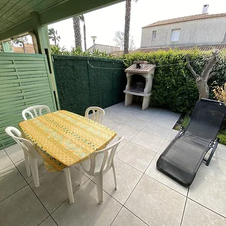 Pavillon 5 Pers Avec Piscine Et Parking A - Fr-1-781-60 * Valras-Plage