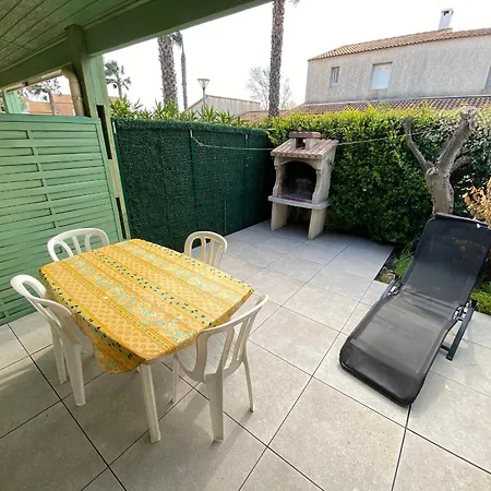 Pavillon 5 Pers Avec Piscine Et Parking A - Fr-1-781-60 * Valras-Plage